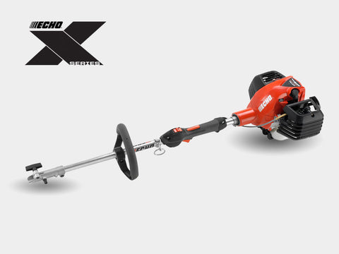The all-job versatility you want, with the all-day ECHO power you need. Whether the work calls for trimming, blowing, brushcutting, edging, bed redefining, sweeping, pruning, hedge trimming or tilling, the best-in-class PAS-2620 powerhead is up to the task.  TOP FEATURES 25.4 cc professional-grade, 2-stroke engine Two-stage air filtration system increases cleaning capability and allows for longer maintenance intervals Lead-in coupler design improves ability to mate with attach