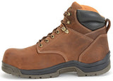 6” Waterproof Carbon Comp Broad Toe Work Boot - Men’s Sizing  Atlantic Real Brown Leather Upper Carbon Composite Safety Toe Cap Waterproof SCUBALINER™ Mesh Lining Removable AG8 Intelli/Sphere Polyurethane Dual-Density Foam Footbed Electrical Hazard Rated Non-Metallic Shank Cement Construction Oil & Slip Resisting Rubber Outsole