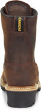 8” Insulated Carbon Comp Toe Waterproof Work Boot - Men’s Sizing  Cowboy Teak Leather Upper Carbon Composite Safety Toe Cap Waterproof SCUBALINER™ Mesh Lining 440G of THINSULATE™ & X-Static Odor Resistant Insulation Mesh Lining EVA Midsole Removable AG8 Intelli/Sphere Polyurethane Dual-Density Foam Footbed Electrical Hazard Rated Non-Metallic Shank Cement Construction Oil & Slip Resisting Rubber Outsole