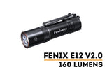 FENIX E12 V2.0 FLASHLIGHT 160 LUMEN FX-E12V2