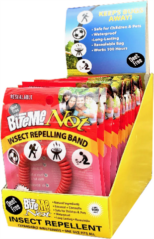 INSECT REPELLENT WRIST BANDS