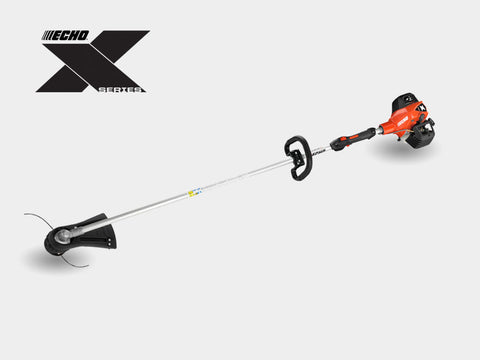 Light on weight, heavy on horsepower. The SRM-2620 straight-shaft string trimmer cuts tough jobsites down to size. With a Speed-Feed® 400 cutting head and easy starts in any conditions, it’s the most reliable member of any professional landscaping crew.  TOP FEATURES 1.62:1 gear reduction for fast, efficient cutting Two-stage air filtration system increases cleaning capability and allows for longer maintenance intervals 25.4 cc professional-grade, 2-stroke engine