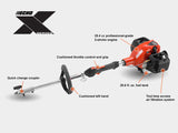 The all-job versatility you want, with the all-day ECHO power you need. Whether the work calls for trimming, blowing, brushcutting, edging, bed redefining, sweeping, pruning, hedge trimming or tilling, the best-in-class PAS-2620 powerhead is up to the task.  TOP FEATURES 25.4 cc professional-grade, 2-stroke engine Two-stage air filtration system increases cleaning capability and allows for longer maintenance intervals Lead-in coupler design improves ability to mate with attach