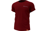 HUSQVARNA TRÄD Red Short Sleeve Shirt 5312827